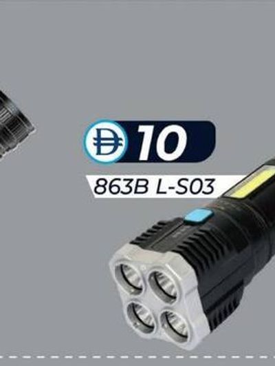 Smiling Shark Flash Light 863B L-S03