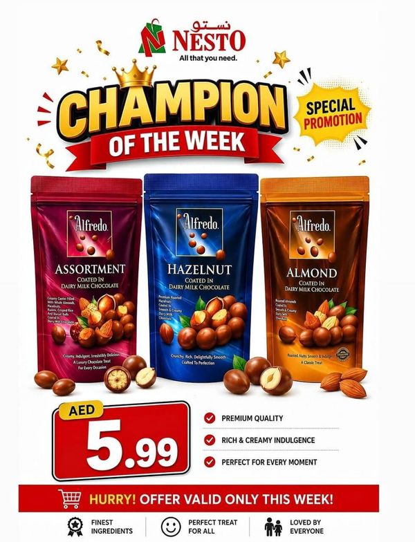 Champion Of The Week from Nesto until 19th July