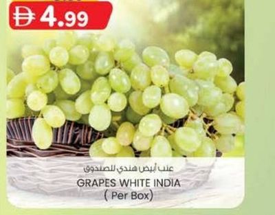 GRAPES WHITE INDIA (Per Box)