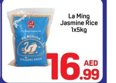 La Ming Jasmine Rice 1x5kg