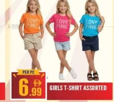 GIRLS T-SHIRT ASSORTED