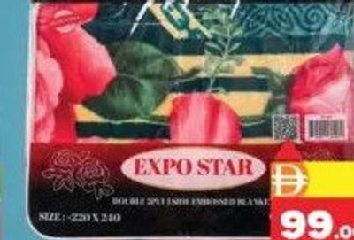 Expo Star Double Blanket 220x240