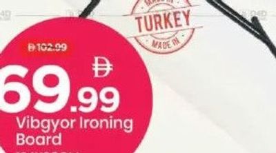 Vibgyor Ironing Board 124X38CM