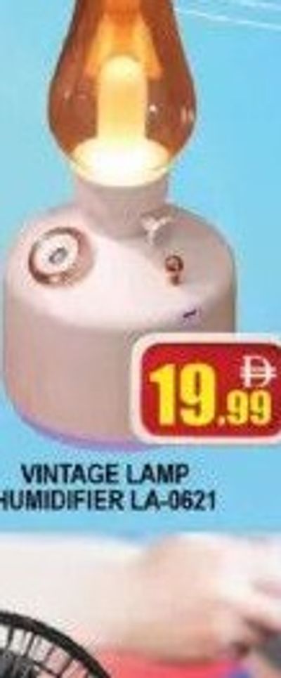 Vintage Lamp Humidifier LA-9621