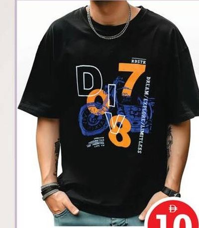 Men's Over Size T-Shirt asstd.