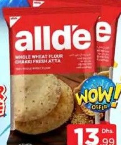 Alldee Chakki Fresh Atta 5kg/Pc