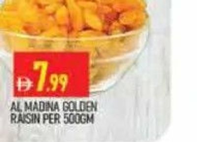 Al Madina Golden Raisin per 500gm