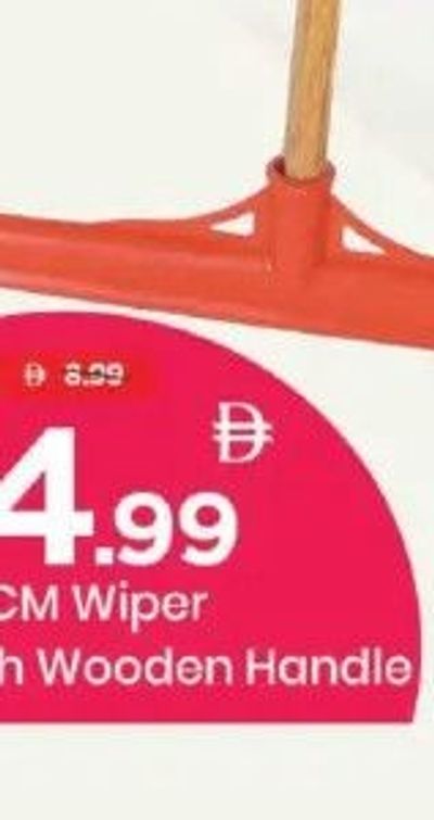 40CM Wiper with Wooden Handle