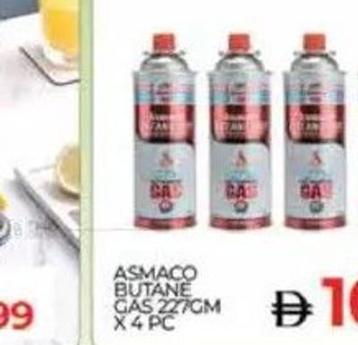 Asmaco Butane Gas 227GM X 4 PC