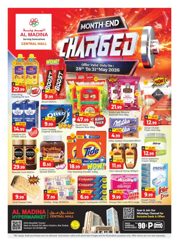Month End Charged