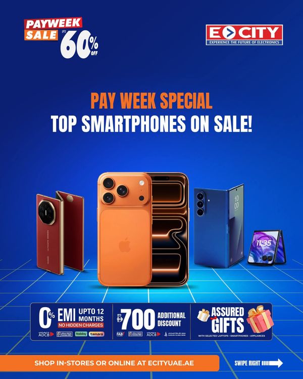 Payweek Sale from ECity until 3rd April