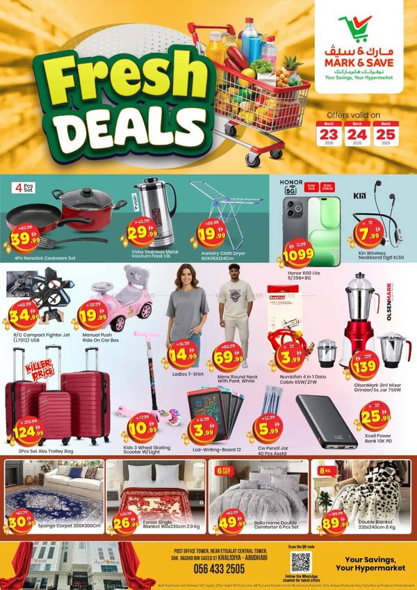 Mega Deals - AL Khalidiyah, Abu Dhabi from Mark & Save until 25th March