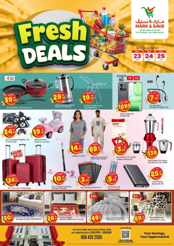 Mega Deals - AL Khalidiyah, Abu Dhabi from Mark & Save until 25th March
