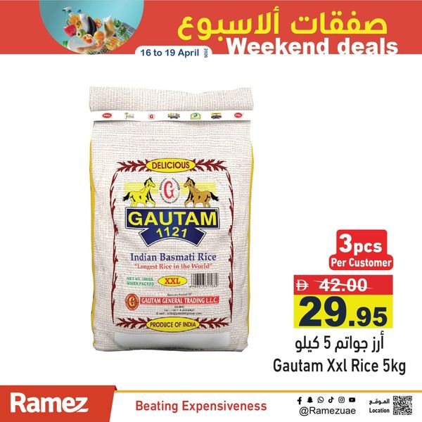 Amazing Sale from Aswaq Ramez until 19th April