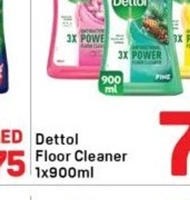 Dettol Floor Cleaner 1x900ml