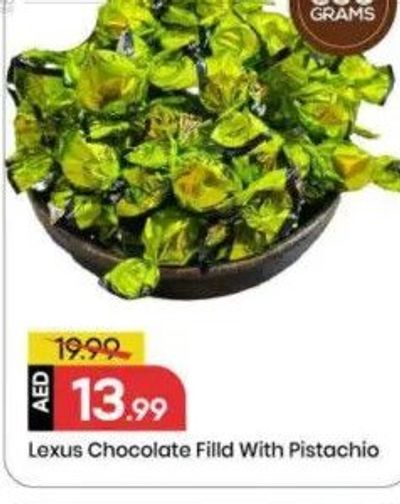 Lexus Chocolate Filled With Pistachio 500 Grams