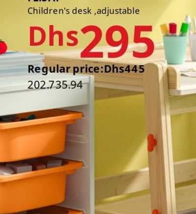 FLISAT Children's desk, adjustable