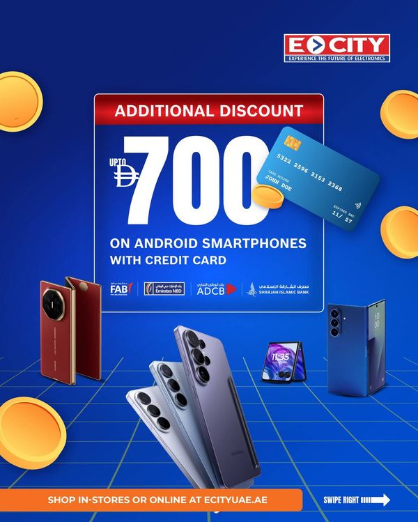 Extra Savings from ECity until 31st March