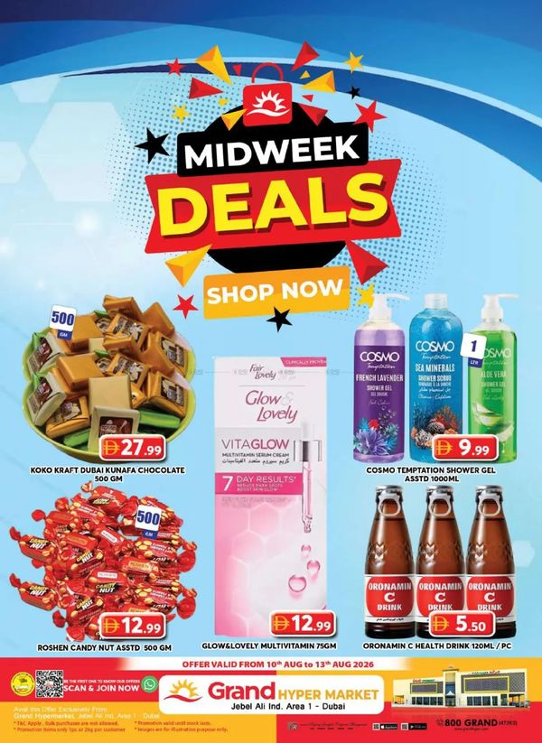 Midweek Deals
