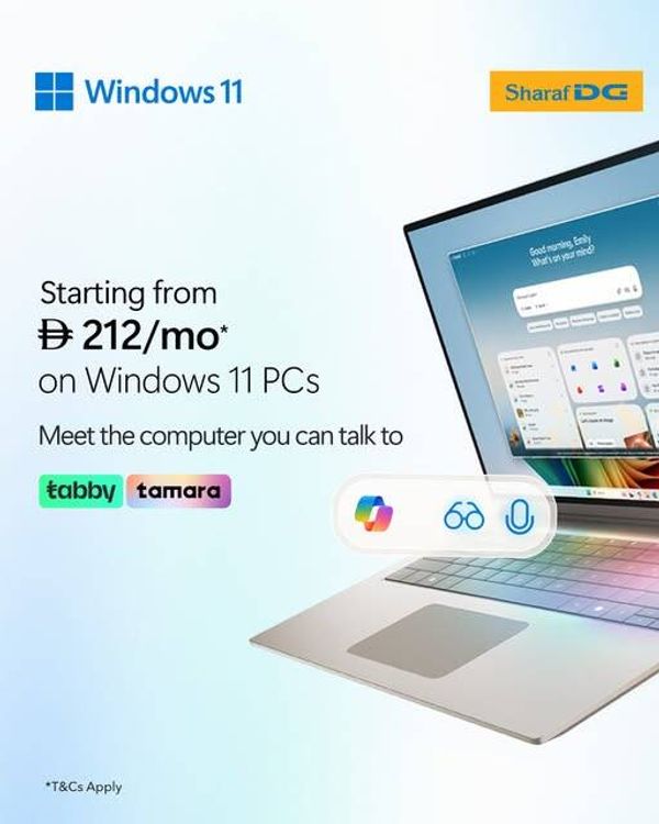 Windows 11 PCs Sale from Sharaf DG until 31st March