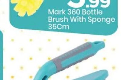 Mark 360 Bottle Brush With Sponge 35Cm