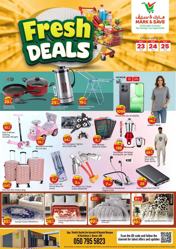 Mega Deals - AL Rashidiya 3, Ajman from Mark & Save until 25th March