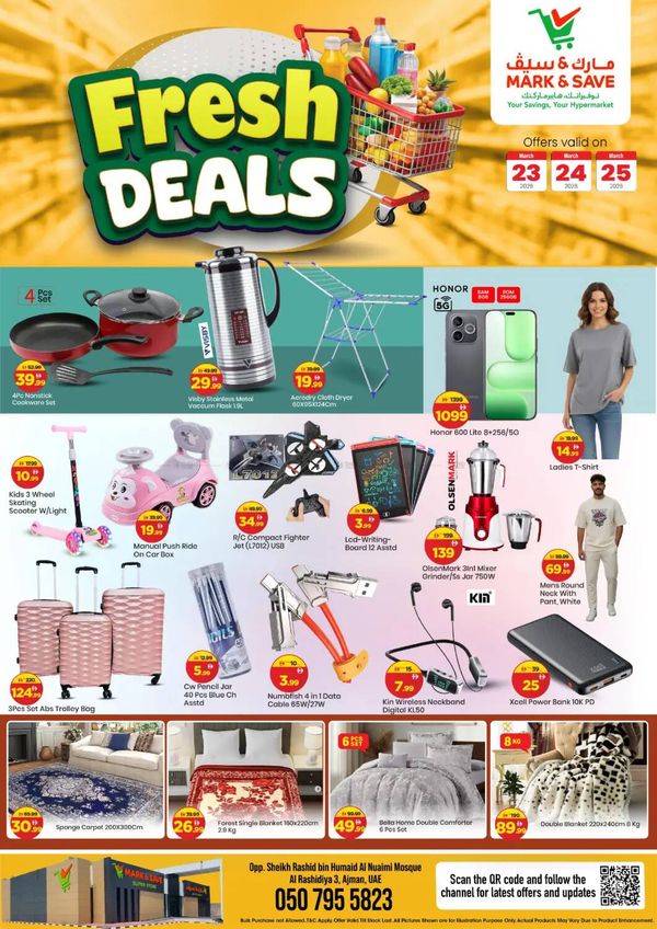 Mega Deals - AL Rashidiya 3, Ajman from Mark & Save until 25th March