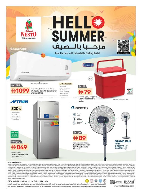 Hello Summer from Nesto until 17th May