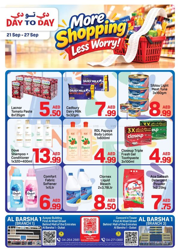 More Shopping & Less Worry
