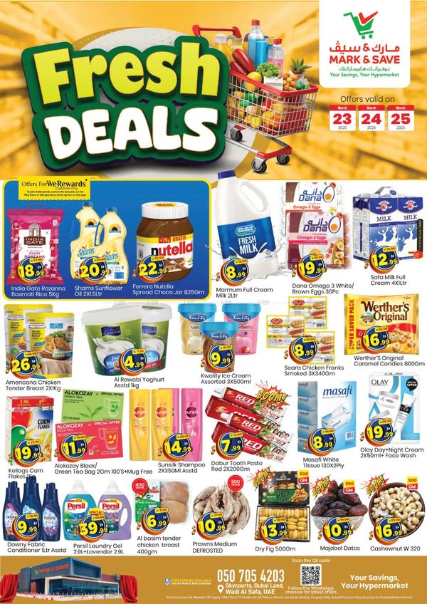 Fresh Deals - Wadi Al Safa, Dubai from Mark & Save until 25th March
