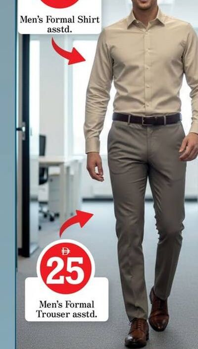 Men's Formal Shirt asstd.