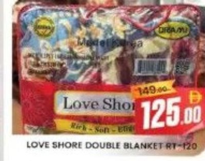 Love Shore Double Blanket RY-120