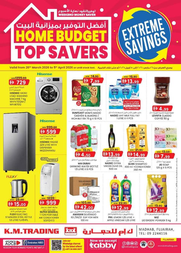 Home Budget Top Savers