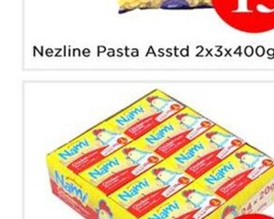 Nezline Pasta Asstd 2x3x400gm