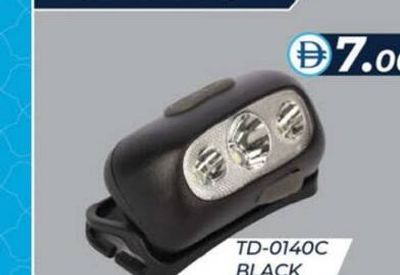 Smiling Shark Head Lamp TD-0140C Black