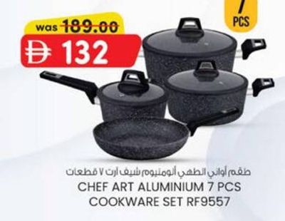 CHEF ART Aluminium 7 Pcs Cookware Set RF9557