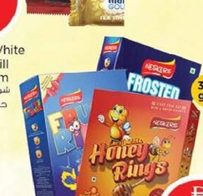 Neskers Honey Rings/Fruits Rings/Frosted Flakes 375GM