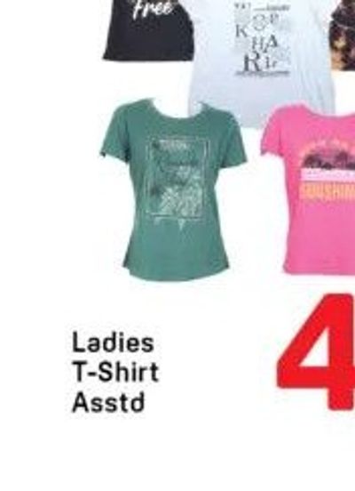 Ladies T-Shirt Asstd