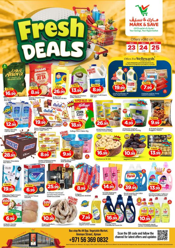 Fresh Deals - Industrial Area 1, Ajman from Mark & Save until 25th March