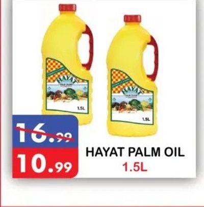 Hayat Palm Oil 1.5L
