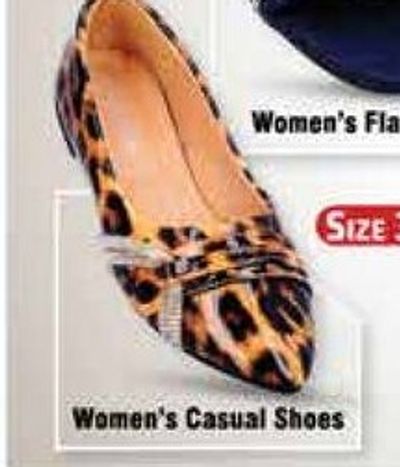 Women's Casual Shoes asstd. Size 36-41