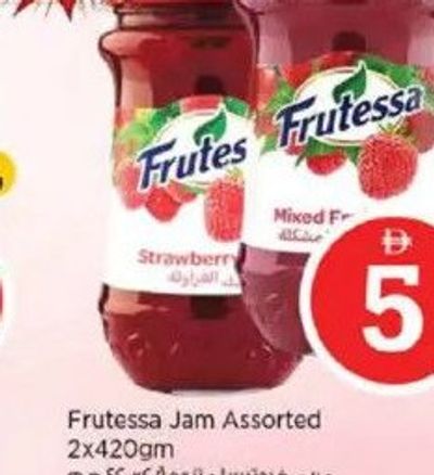 Frutessa Jam Assorted 2X420gm