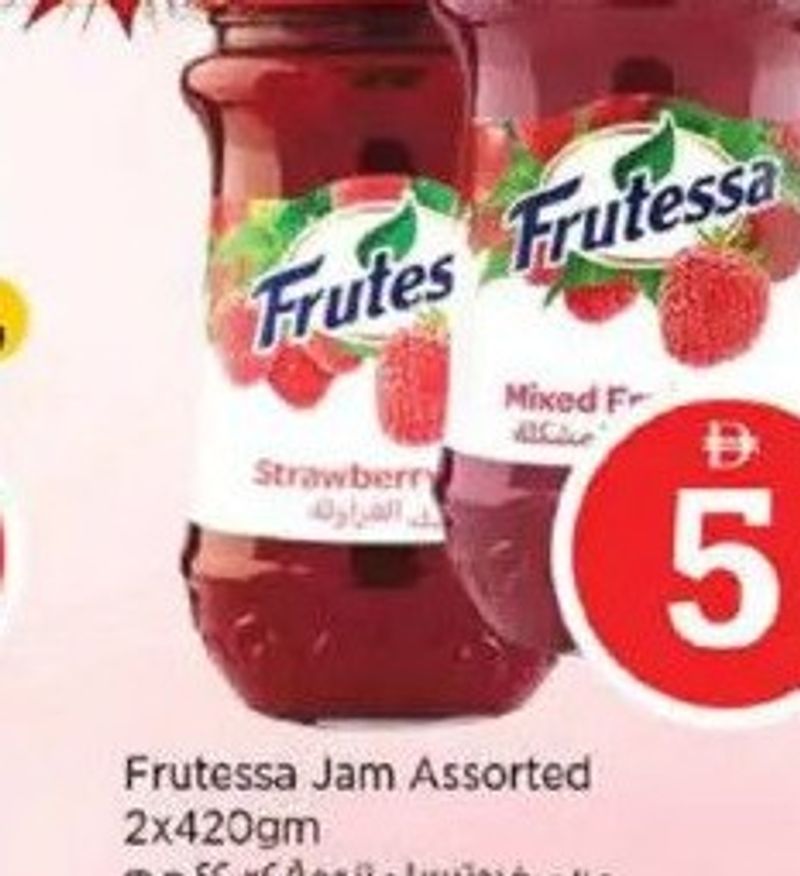Frutessa Jam Assorted 2X420gm