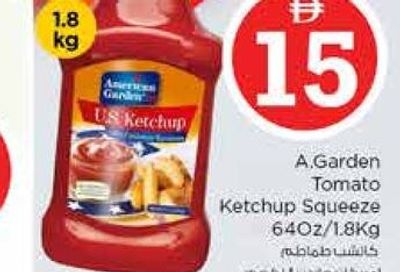 A.Garden Tomato Ketchup Squeeze 64Oz/1.8Kg