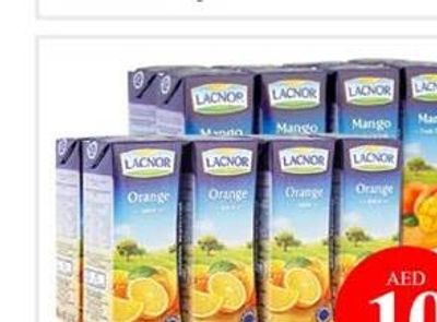 Lacnor Mango Cocktail 100% Juice NAS 8x180ml