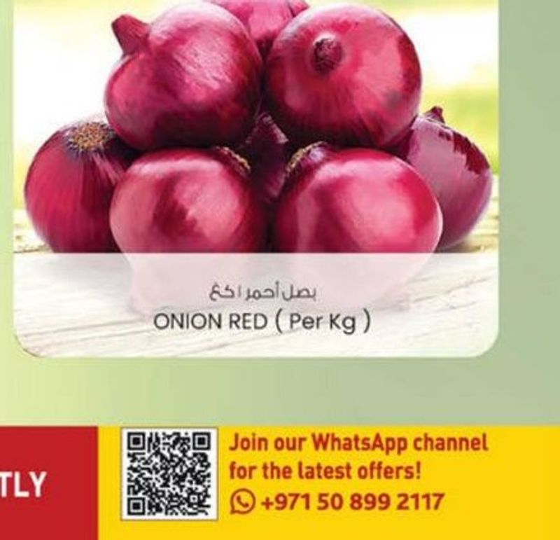 ONION RED (Per Kg)