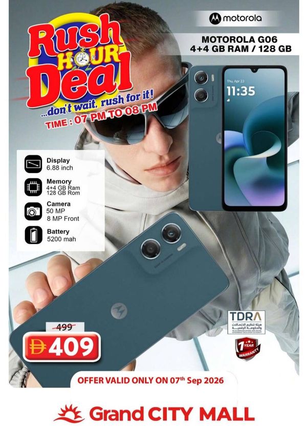 Rush Hour Deal