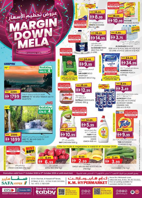 Margin Down Mela
