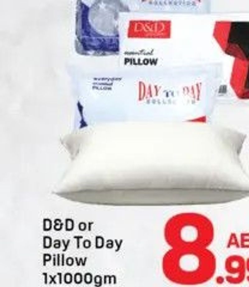 D&D or Day To Day Pillow 1x1000gm