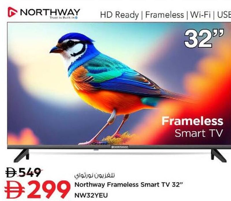 Northway Frameless Smart TV 32" NW32YEU